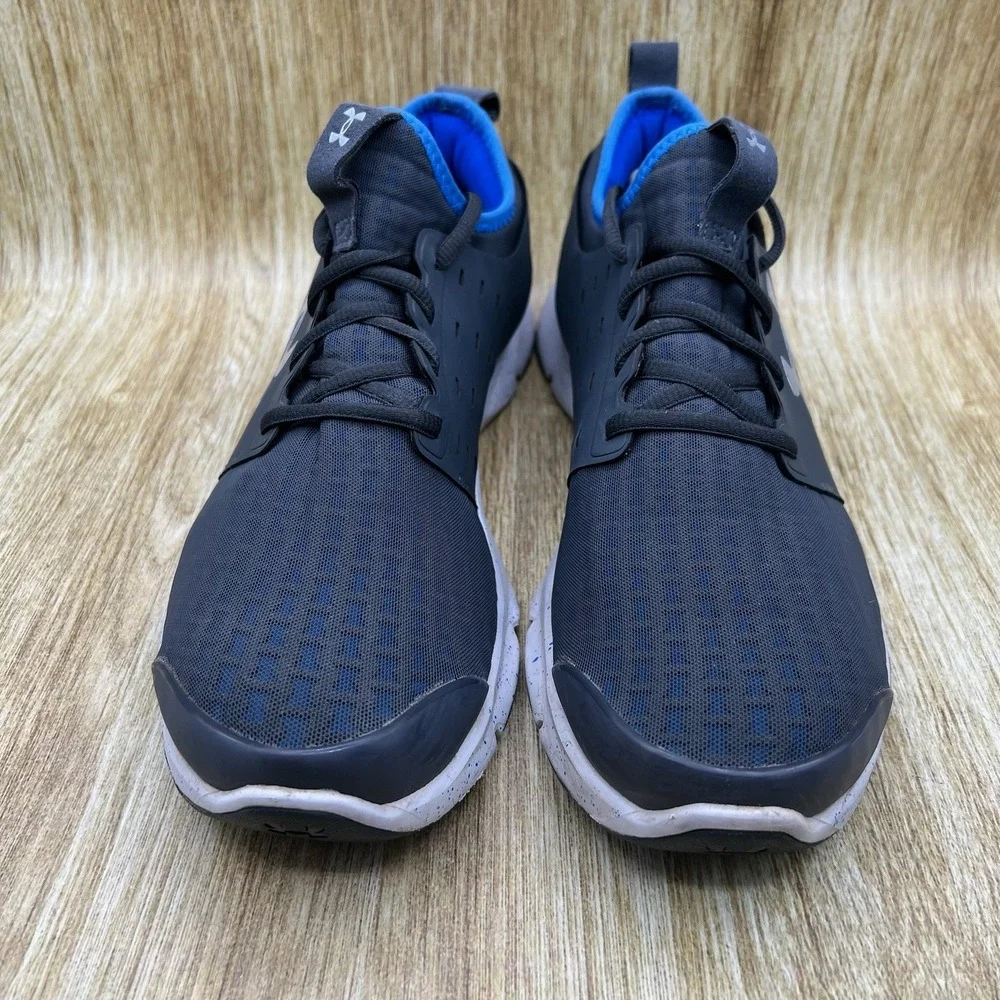 Under Armour Drift RN Men's Size‎ 11.5 Running Shoes Gray Blue 1274072-008